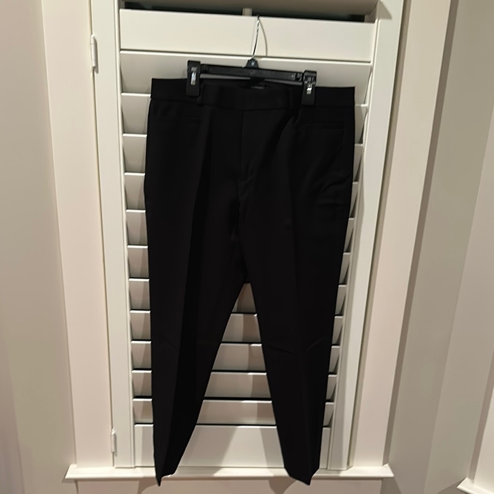Banana Republic Women’s Sloan Crop Black Pant, sz 10.  Like New Condition!